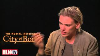 THE MORTAL INSTRUMENTS interview Jamie Campbell Bower [upl. by Biagi573]