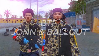 BTF CAPTAIN BALLOUT amp BTF LEADER JONN FIVE M MONTAGE [upl. by Allbee]