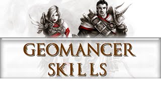 Divinity Original Sin  All Geomancer Skills [upl. by Anirtac863]