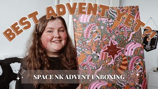 BEST ADVENT CALENDAR  SPACE NK BEAUTY ADVENT CALENDAR UNBOXING [upl. by Hakim210]