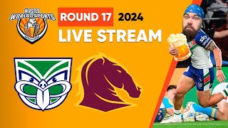 NRL Live Stream  Warriors vs Broncos  Round 17  2024 [upl. by Staci]