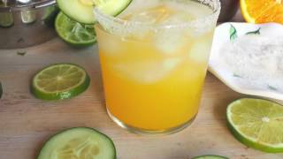 Cocktail Recipe Cucumber Margarita by Everyday Gourmet with Blakely [upl. by Sillert]