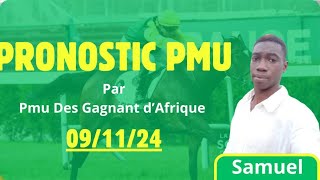 Pronostics Et Analyses Pmu quinté du jour samedi 09 novembre 2024 à Vincennes Réunion 1 Course 5 [upl. by Anigar]