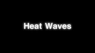 Heat Waves  Glass Animals Cover  Kinetic Typography [upl. by Akcimahs58]