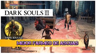 Mejor sitio para farmear Ascuas Ember farming  GUÍA Tutorial Dark Souls 3 [upl. by Fina]