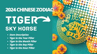 2024 CHINESE ZODIAC  TIGER SUB [upl. by Negaem]