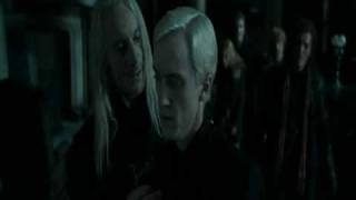 Draco Malfoy Malfoy Manor scenes in Deathly Hallows Part 1 HD [upl. by Seessel861]