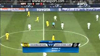 Kashiwa Reysol v Santos1 parte [upl. by Arch355]