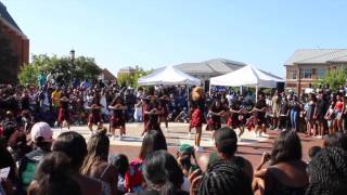 The Infamous Iota Rho Chapter of Delta Sigma Theta Sorority Inc  NPHC Fall 2016 Yardshow [upl. by Dera]