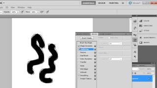 How to Do Spray Paint in Photoshop CS5 [upl. by Hashum]