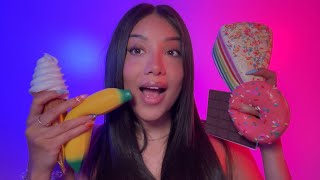 FAKE FOOD ASMR 🍫 Mouth sounds 😋 [upl. by Salomo146]