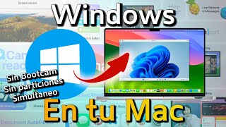 Cómo Instalar Windows 10 y 11 en Mac Incluidos Mac con Apple Silicon [upl. by Rodablas65]