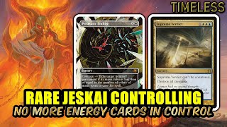 Jeskai Control Is Better Without Energy Package Confirmed  Timeless BO3 Ranked  MTG Arena [upl. by Dry273]