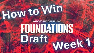 MTG Foundations Draft Guide First Impressions [upl. by Zolly]