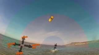 Kitesurfing lesson how to water start [upl. by Rodenhouse]