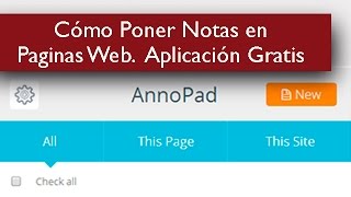 Cómo Poner Notas en Paginas Web Aplicación Gratis [upl. by Rocher]