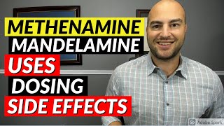 Methenamine Mandelamine  Pharmacist Review  Uses Dosing Side Effects [upl. by Newlin]