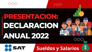 Declaración Anual 2023 Personas Físicas  Tutorial Saldo a Favor SAT [upl. by Raychel]