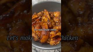 Teriyaki Chicken cooking cookingvideo teriyaki teriyakichicken i [upl. by Melquist]