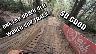 One lap down the old Andorra World Cup track so much fun [upl. by Anirahc837]