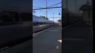 Amtrak at Odenton MD [upl. by Roskes]