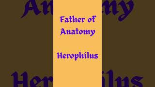 Father Of Anatomy anatomy aiapget aiapgethomoeopathy [upl. by Rapp]