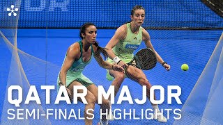 Qatar Ooredoo Major Premier Padel Highlights day 5 women [upl. by Koblas641]