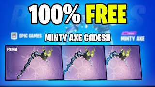 How To Get Free Minty Pickaxe Codes WORKING OCT 30 [upl. by Marigold]