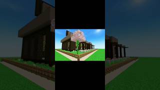 How to make a Modern Cafe ☕ in Minecraft  minecraft shorts how cafe [upl. by Alodi]