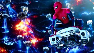 SpiderMan VS The Drone Army  SpiderMan Far From Home  CLIP 🔥 4K [upl. by Egon]