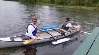 Crane Creek Kayakscanoe Styrigger [upl. by Entwistle622]