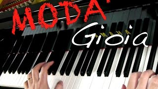 Modà  Gioia  HD Piano Rock Cover  Milan  Magnifico Room  Moda [upl. by Nnyleitak187]