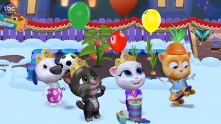 My Talking Tom Friends🐱 Air Balloons Colour🎈👻 Tom Friends Cartoon EPISODE 236 Part  2 [upl. by Ttoille]