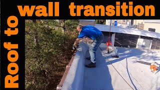 Torch Down Roofing  Parapet walls and Caps  my method that worked for 35 years [upl. by Weintrob]