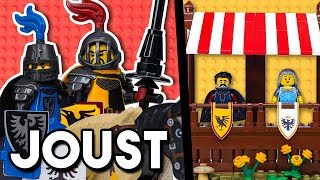 I Built a MEDIEVAL Joust In LEGO [upl. by Wilhelmina698]