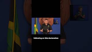 MHPM Andrew Holness declares islandwide curfew from 6am6pm on July 3rd 2024 hurricane beryl [upl. by Melvena604]