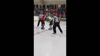 LHSLF  20241123  Francis Magnan Wendake vs Jonathan Roy Sauvageau PontRouge [upl. by Adliwa]