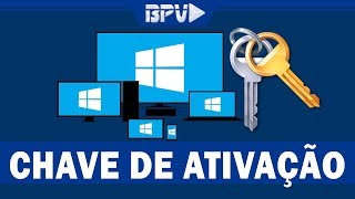 Como Descobrir a CHAVE DE ATIVAÇÃO do seu Windows  Sem Programas [upl. by Daggett]