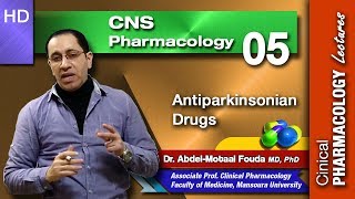 CNS Pharmacology Ar 05 Antiparkinsonian drugs [upl. by Arze]