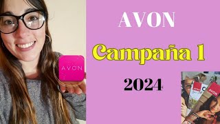 Análisis AVON campaña 1  2024 maquillaje [upl. by Hahn]