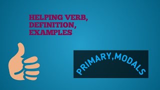 verbhelping verbdefinition examples sentences [upl. by Saudra398]