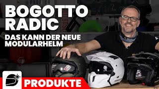 Neuer Motorradhelm  Bogotto Radic Modularhelm [upl. by Zeret]