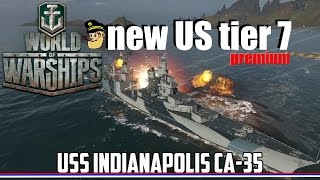 USS Indianapolis  World of Warships  Cinematic Trailer [upl. by Oidiple]