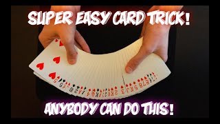 EASIEST CARD TRICK EVER Learn In Less Than 5 Minutes [upl. by Curley]