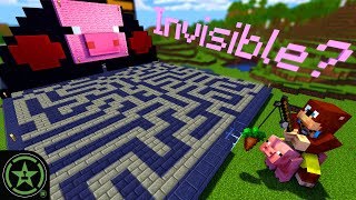 Invisible Pig Maze  Minecraft  Lets Play [upl. by Kenelm398]