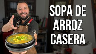 ¡¿Cómo hacer una auténtica sopa de arroz  Receta Fácil [upl. by Teyut]