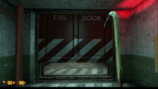 Black mesa  Fire door closing 4K [upl. by Thanos]