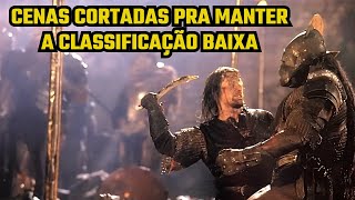 Senhor dos Anéis Cenas que foram cortadas para manter a classificação baixa [upl. by Eaj360]