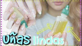 Tus uñas jamás se romperán y creceran rapidamente aplicando estos 3 aceites [upl. by Natal]