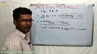 How to Convert Nmm2 to Kgcm2   Convert Nmm² to Kgcm² [upl. by Anne-Corinne]